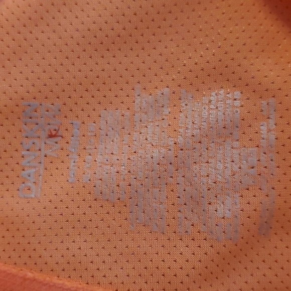 Danskin Coral Orange Racerback Activewear Tank Dri more Sz.XL - Picture 5 of 5